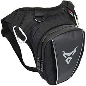 Oxford Waist Pack Motorcycle Drop Leg Bag for Men Women Thigh Waist BumHip Fanny
